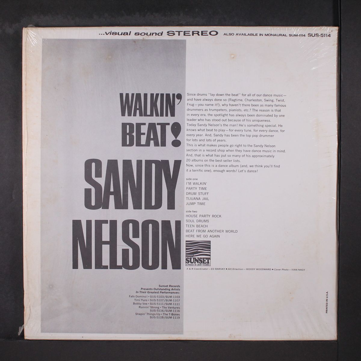 walkin' beat! by SANDY NELSON