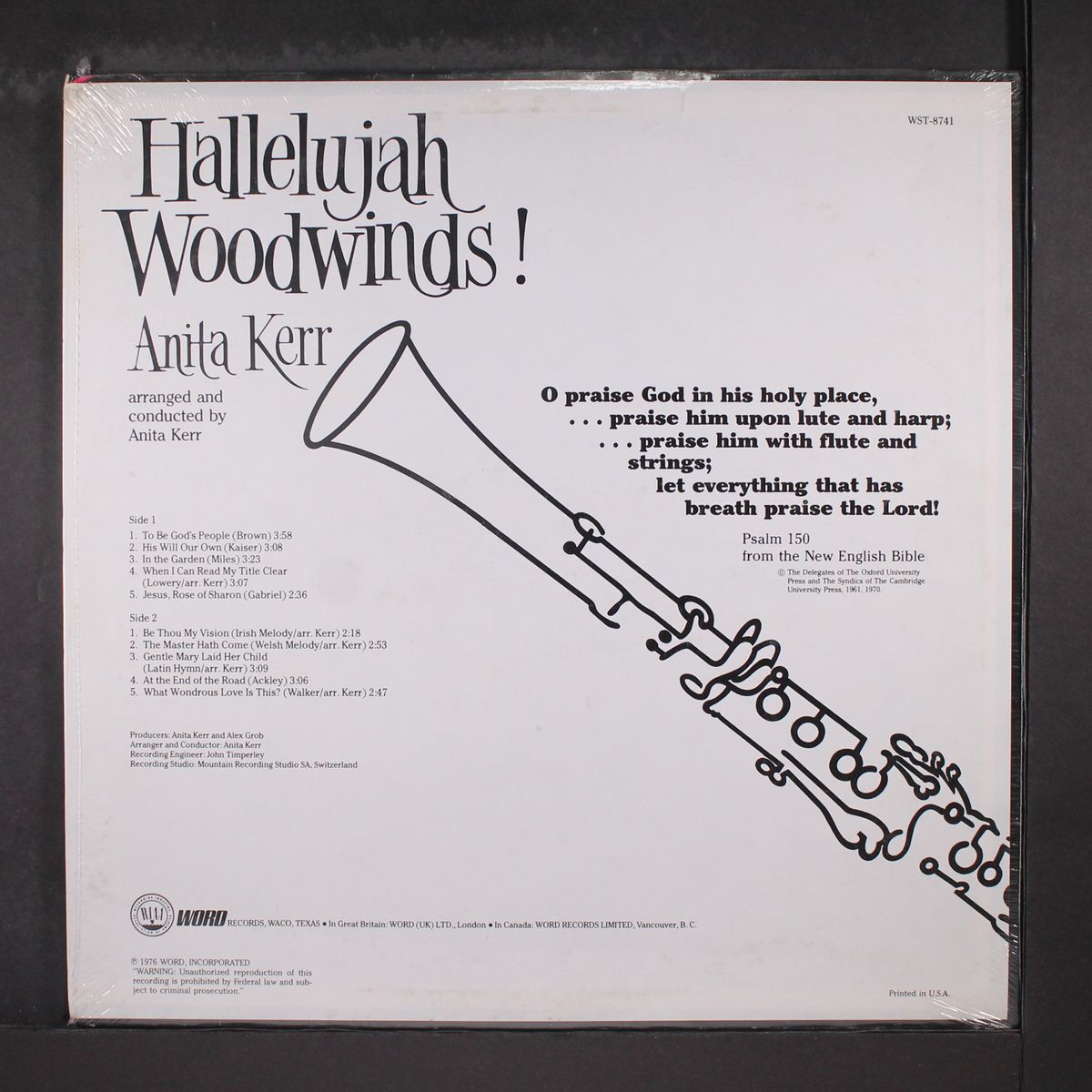 hallelujah woodwinds by ANITA KERR