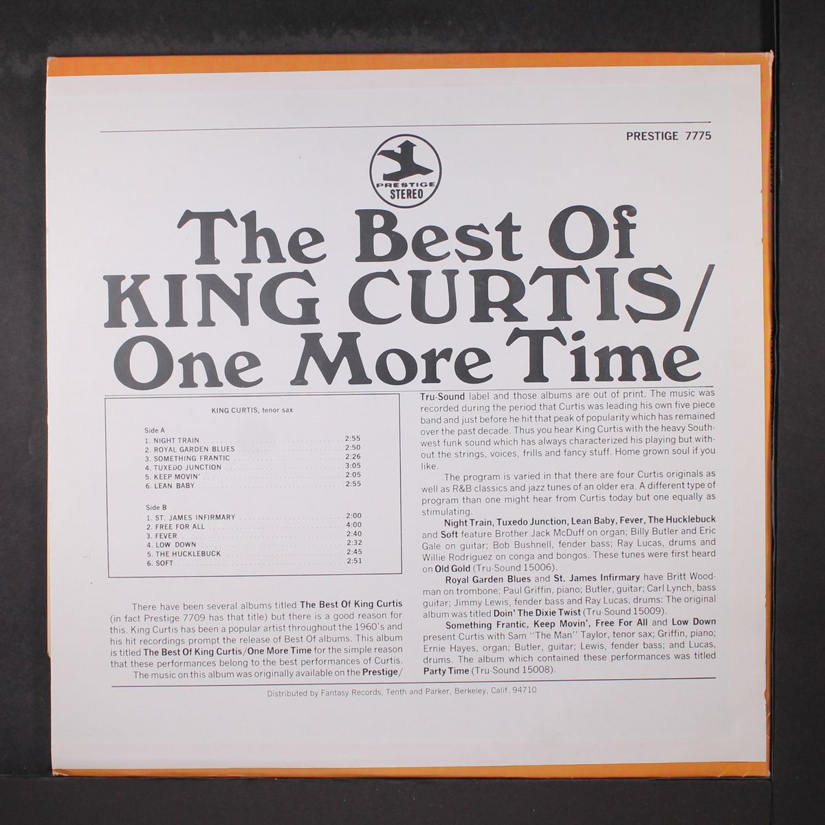 one more time: best of by KING CURTIS