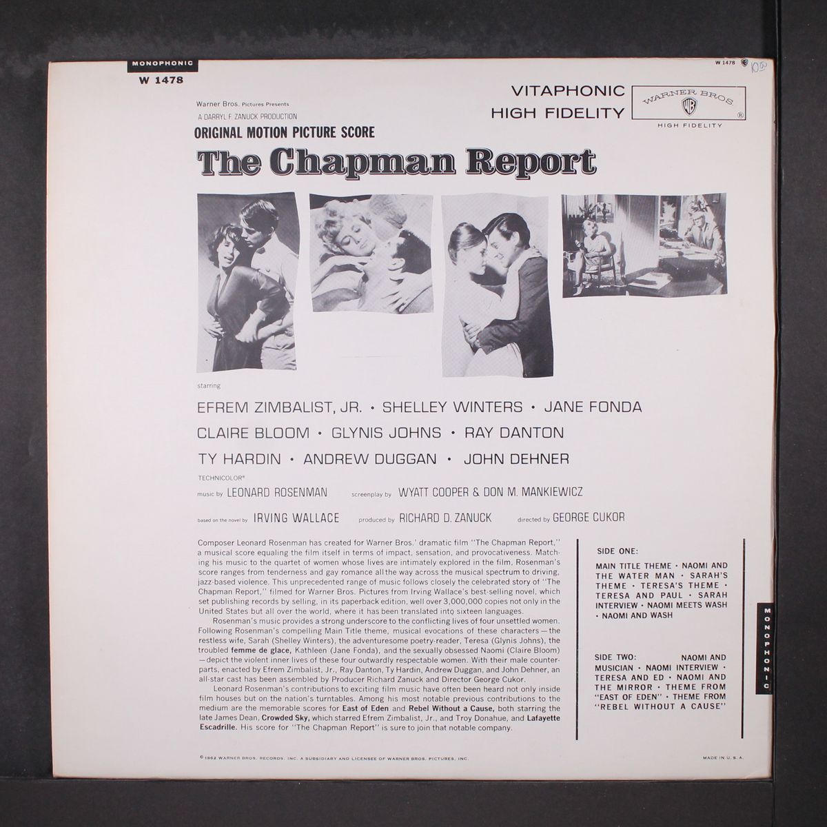 the chapman report by SOUNDTRACK