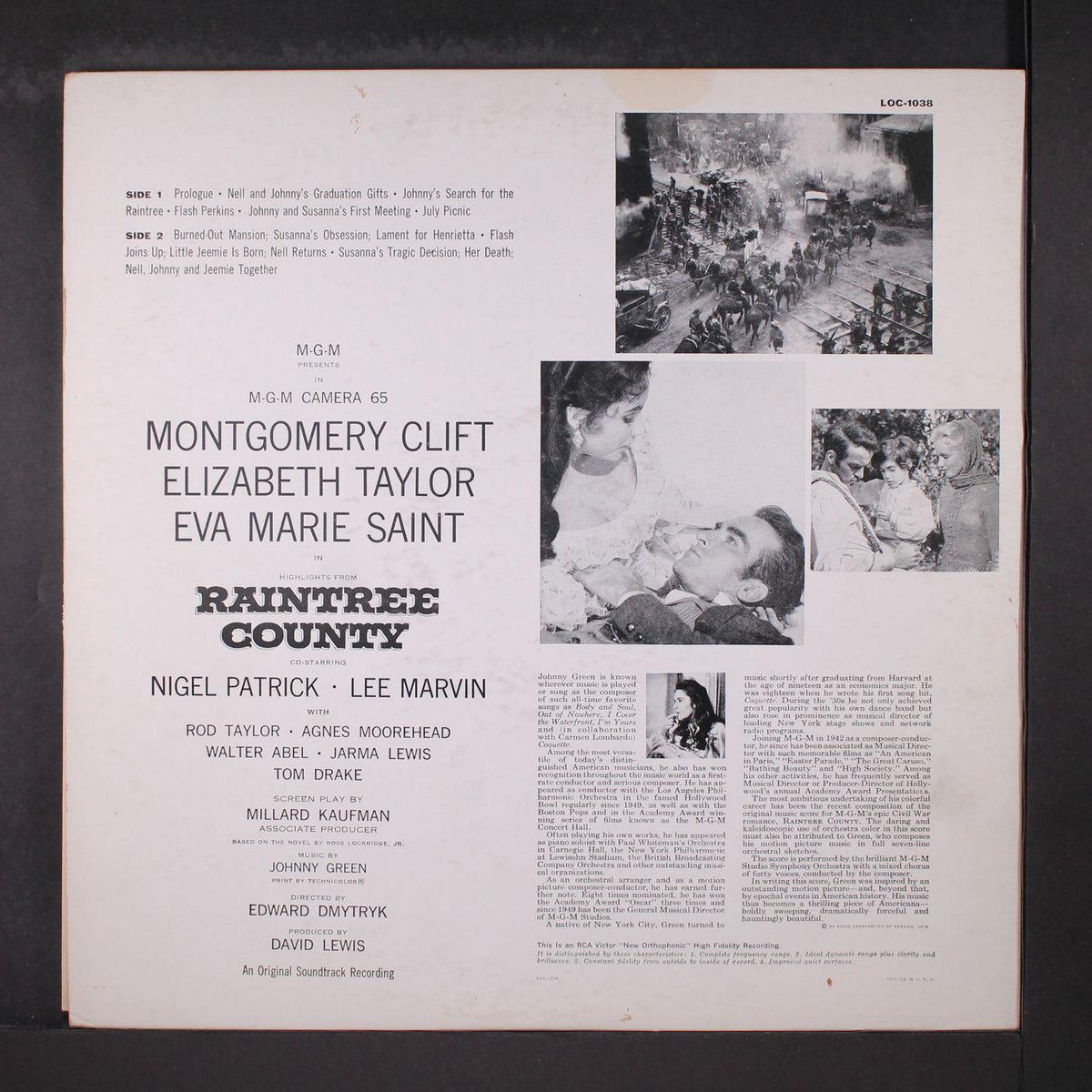 raintree county by SOUNDTRACK
