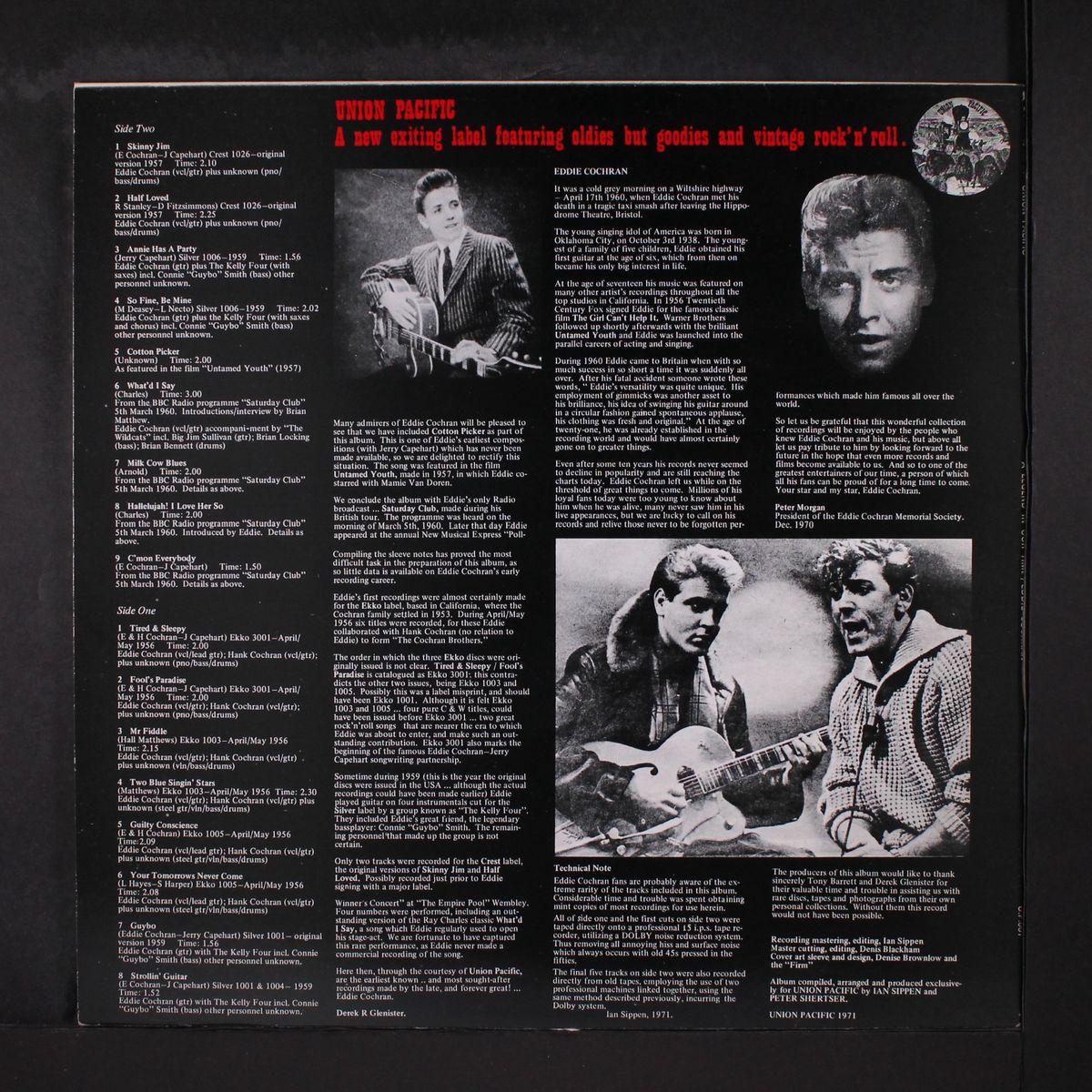 a legend in our time by EDDIE COCHRAN