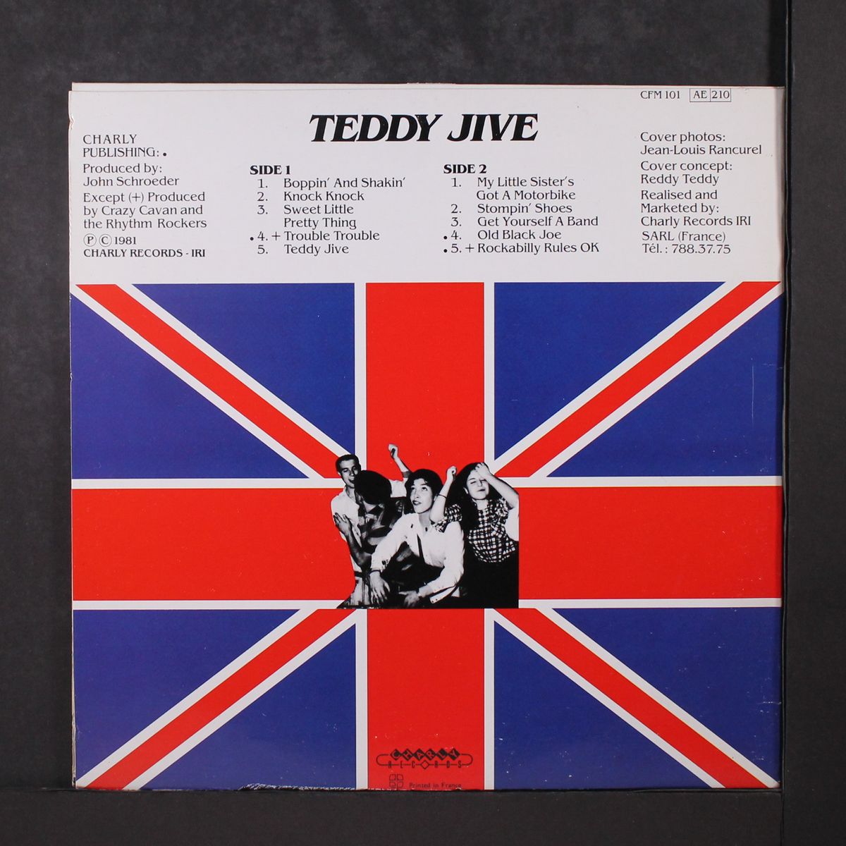 teddy jive by CRAZY CAVAN & RHYTHM ROCKERS