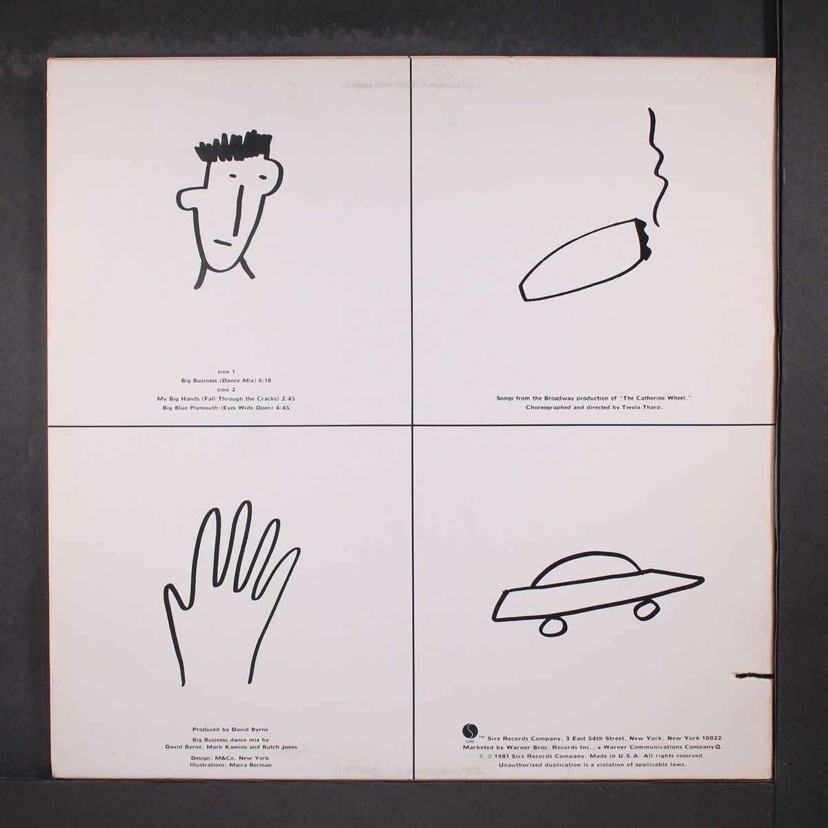 3 big songs by DAVID BYRNE