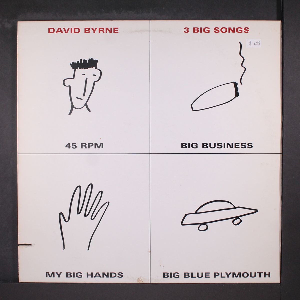 3 big songs by DAVID BYRNE