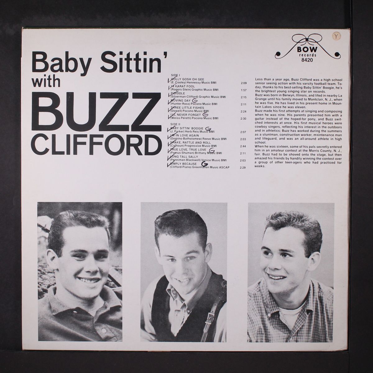 baby sittin' with buzz clifford by BUZZ CLIFFORD