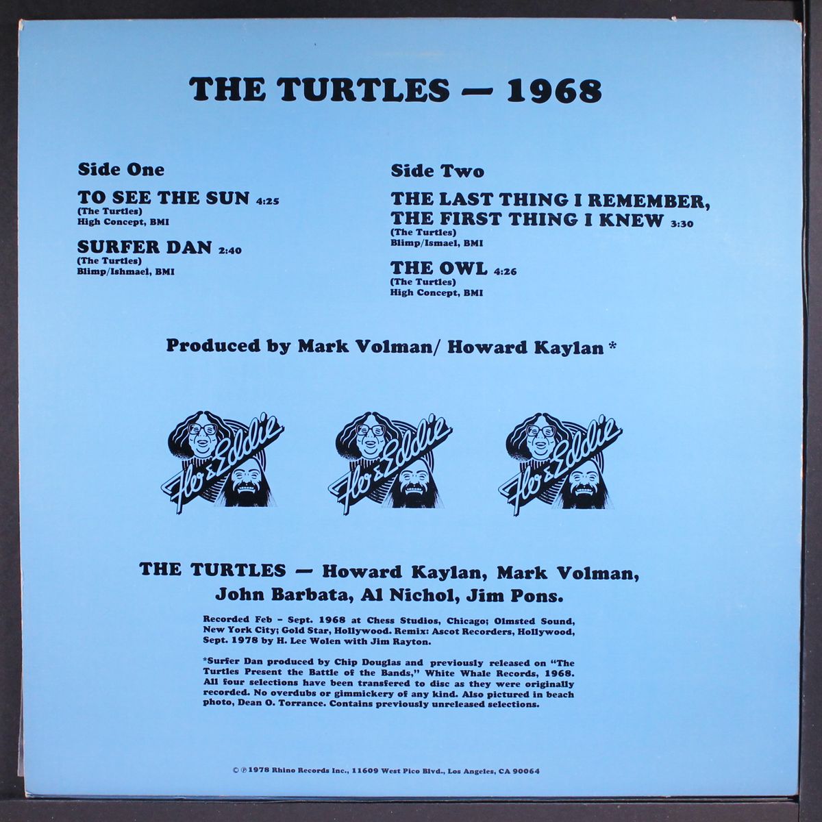 1968 by TURTLES