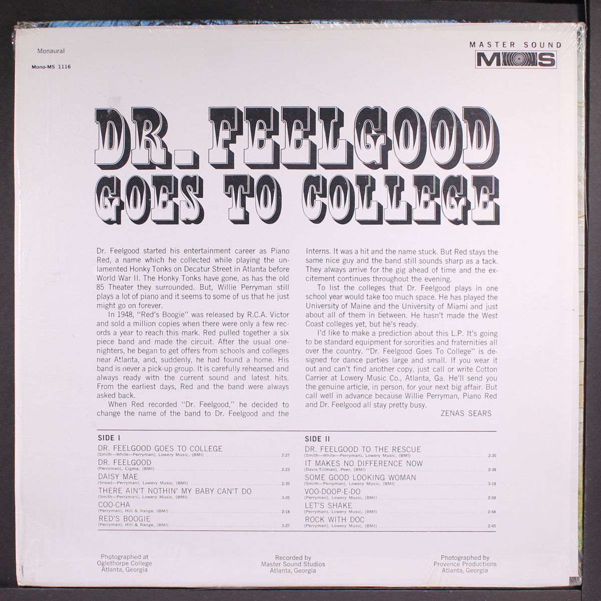 goes to college by DR. FEELGOOD