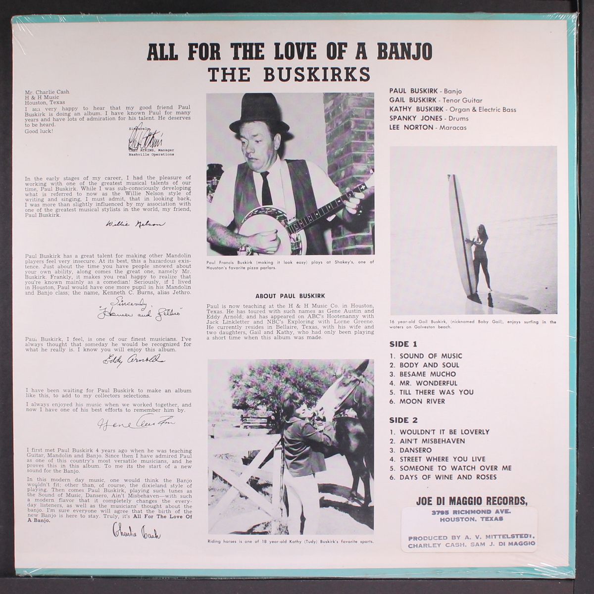 all for the love of a banjo by BUSKIRKS