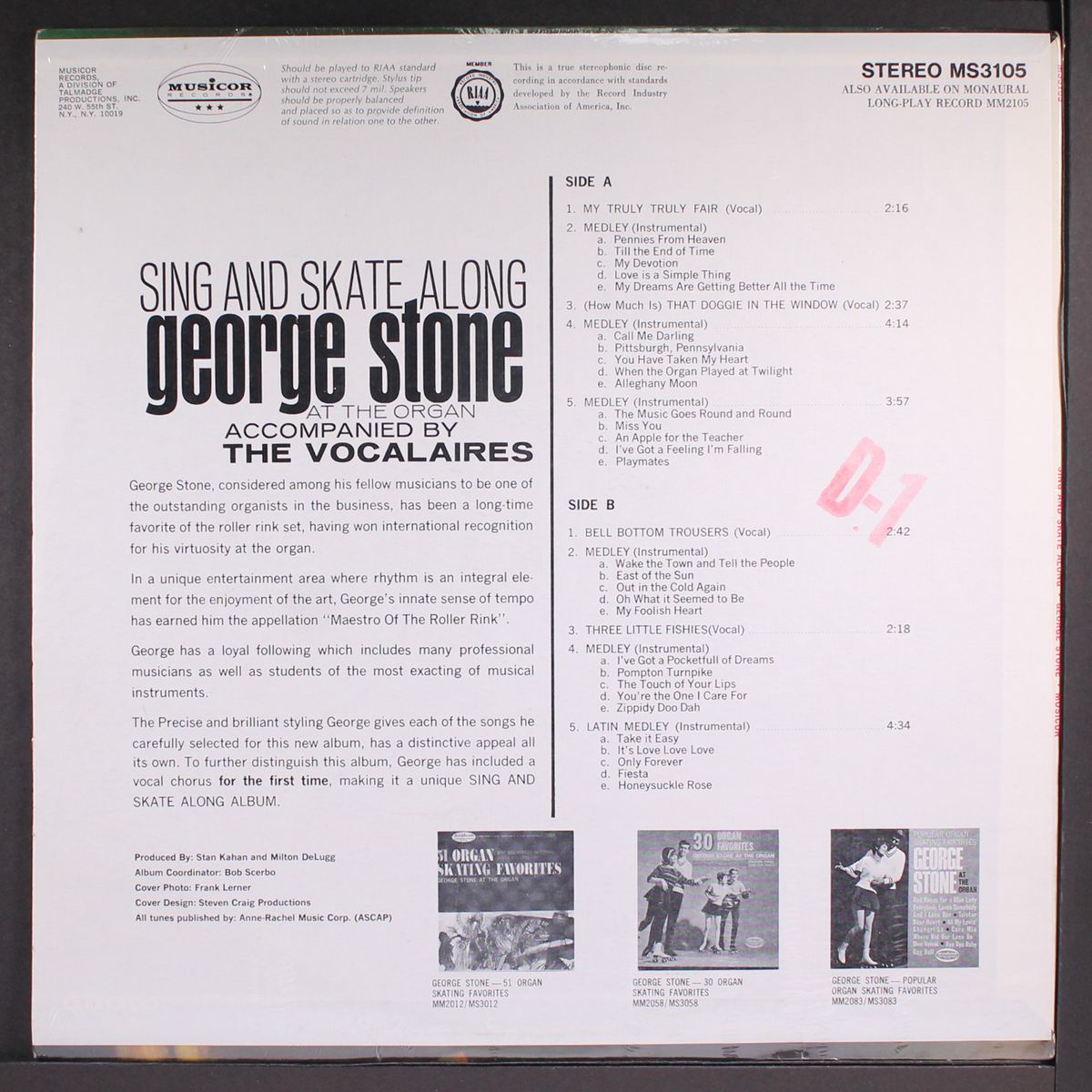 sing and skate along by GEORGE STONE