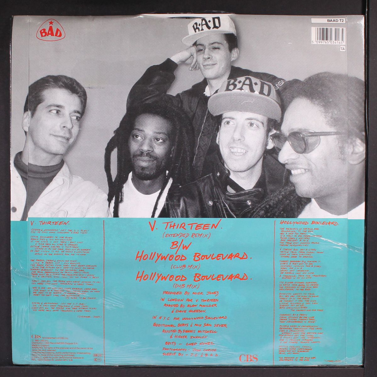 thirteen (remix) / hollywood boulevard (2 mixes) by BIG AUDIO DYNAMITE