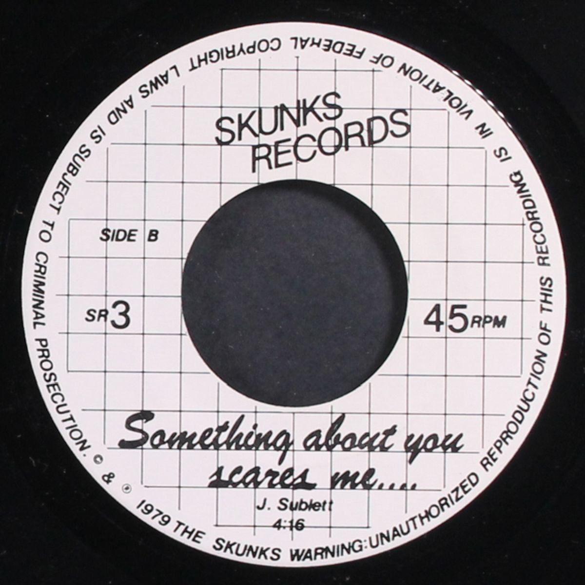 special 2-record set 6 songs by SKUNKS