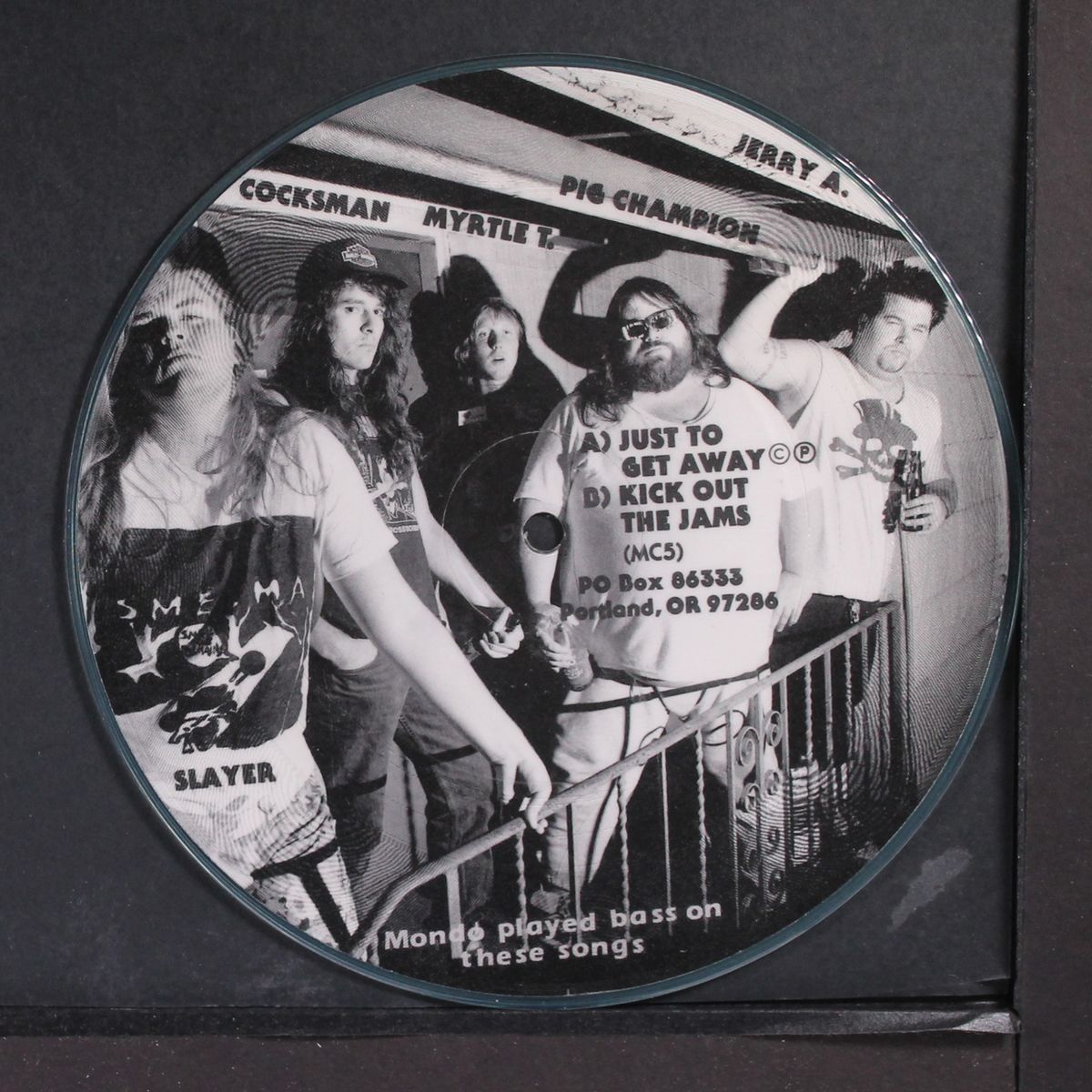 just to get away / kick out the jams by POISON IDEA