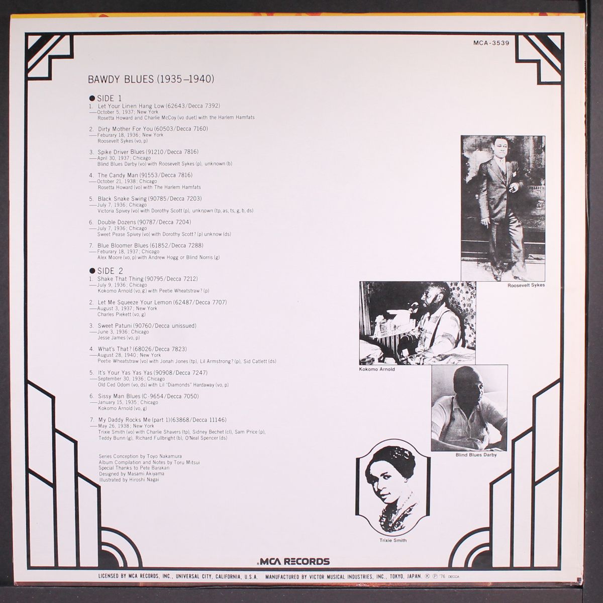 bawdy blues 1935-1940 by VARIOUS