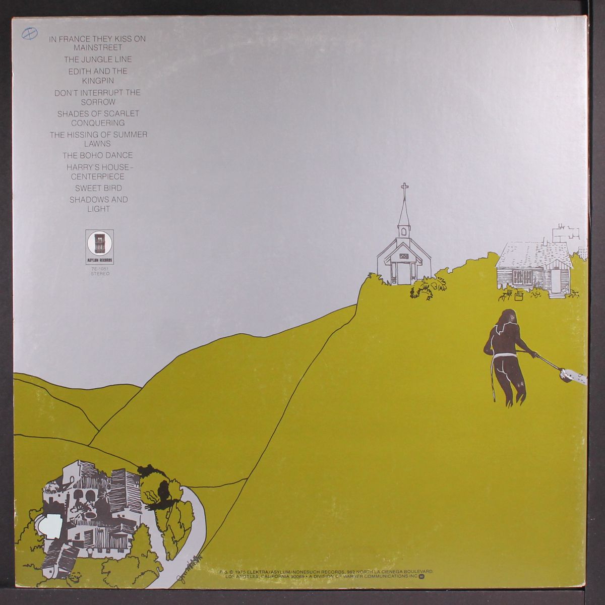 the hissing of summer lawns by JONI MITCHELL