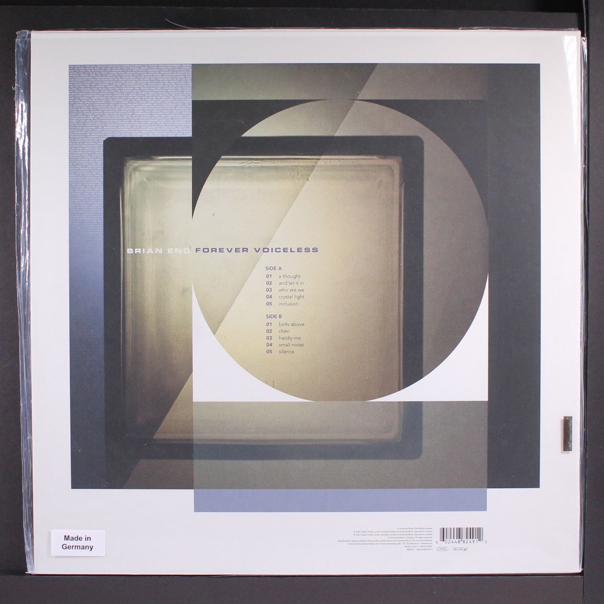 forever voiceless by BRIAN ENO