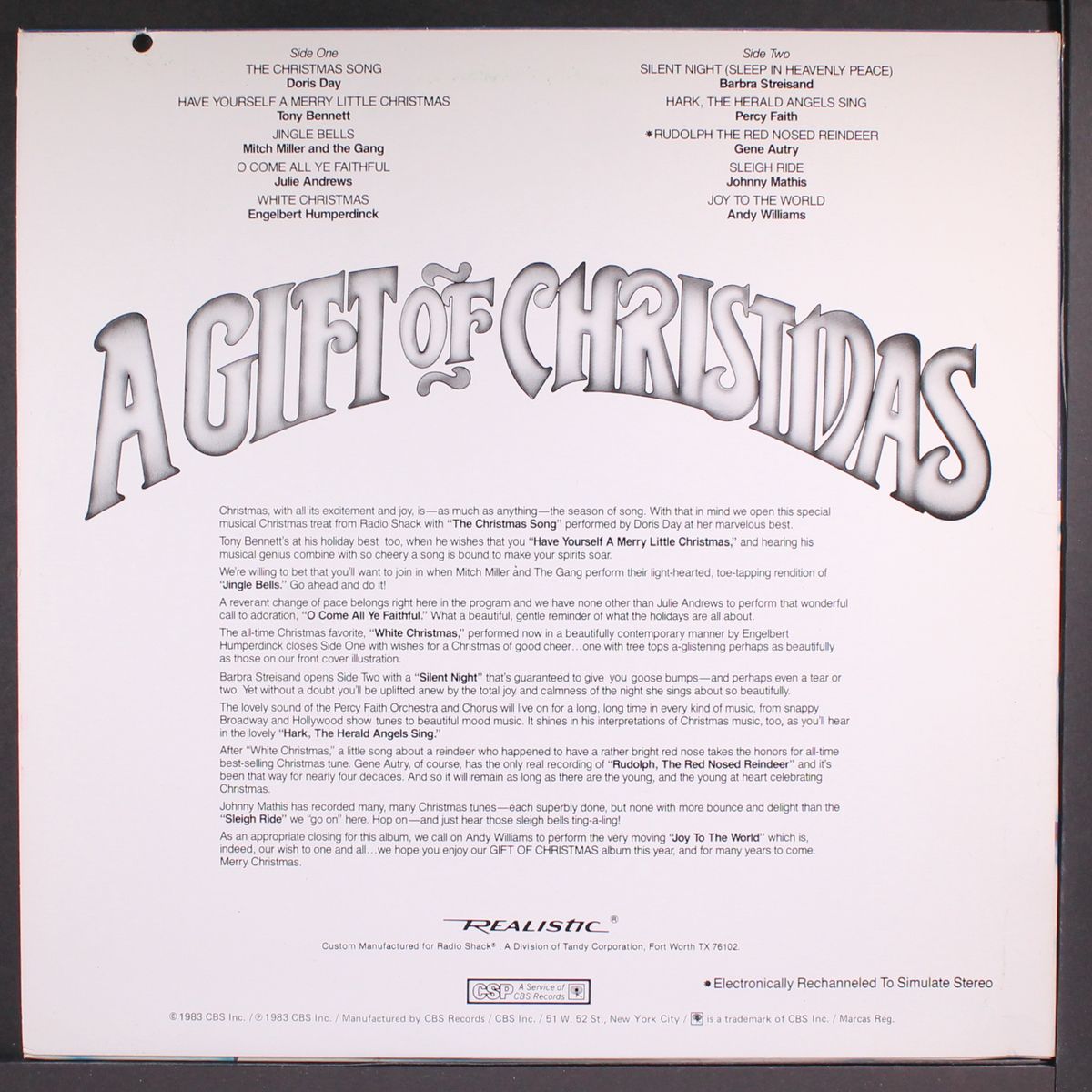 the gift of christmas by VARIOUS