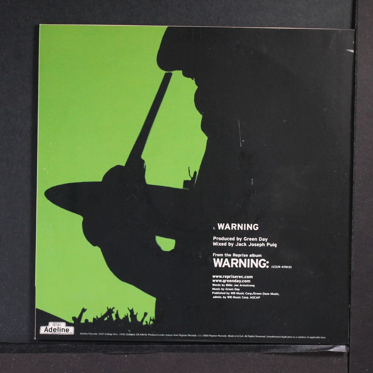 warning by GREEN DAY