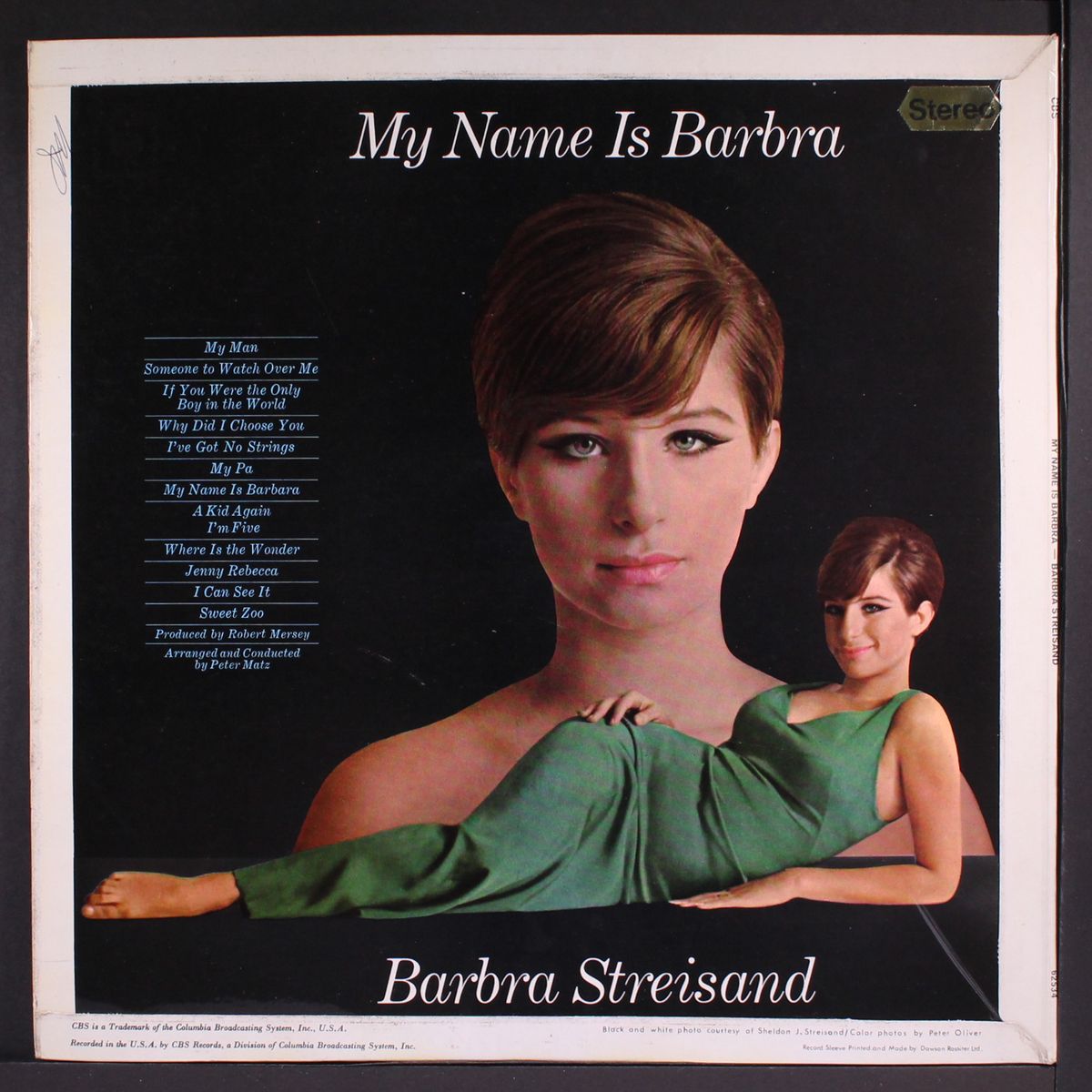 my name is barbra by BARBRA STREISAND
