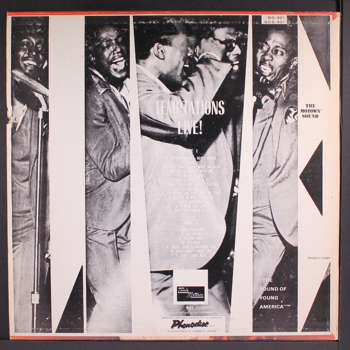 live by TEMPTATIONS