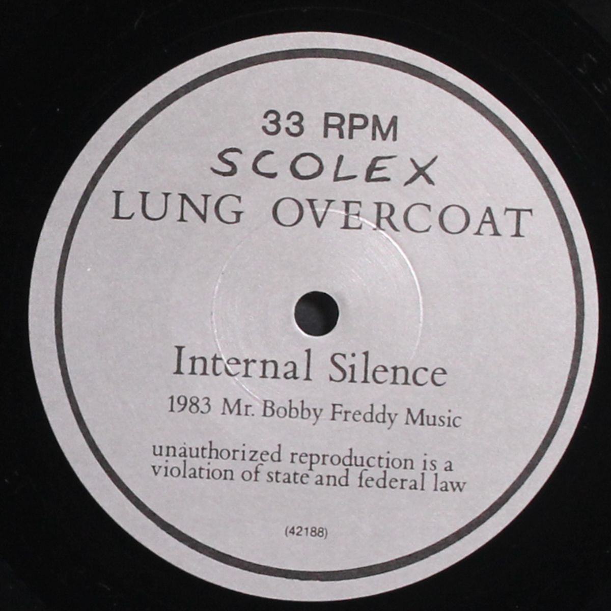 internal silence by LUNG OVERCOAT