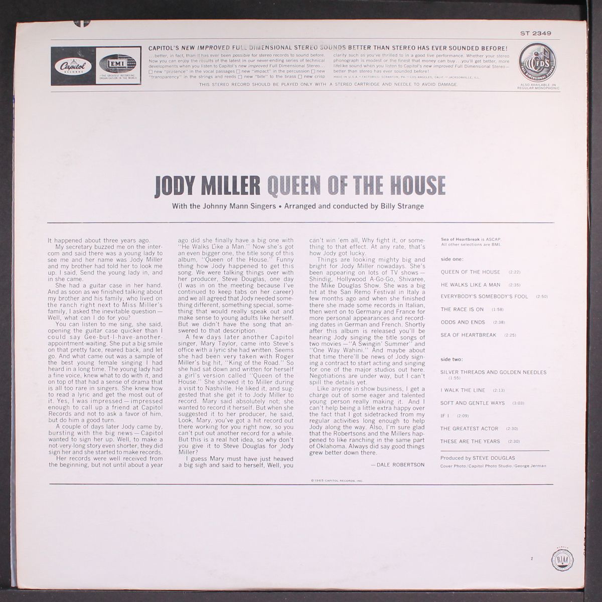 queen of the house by JODY MILLER