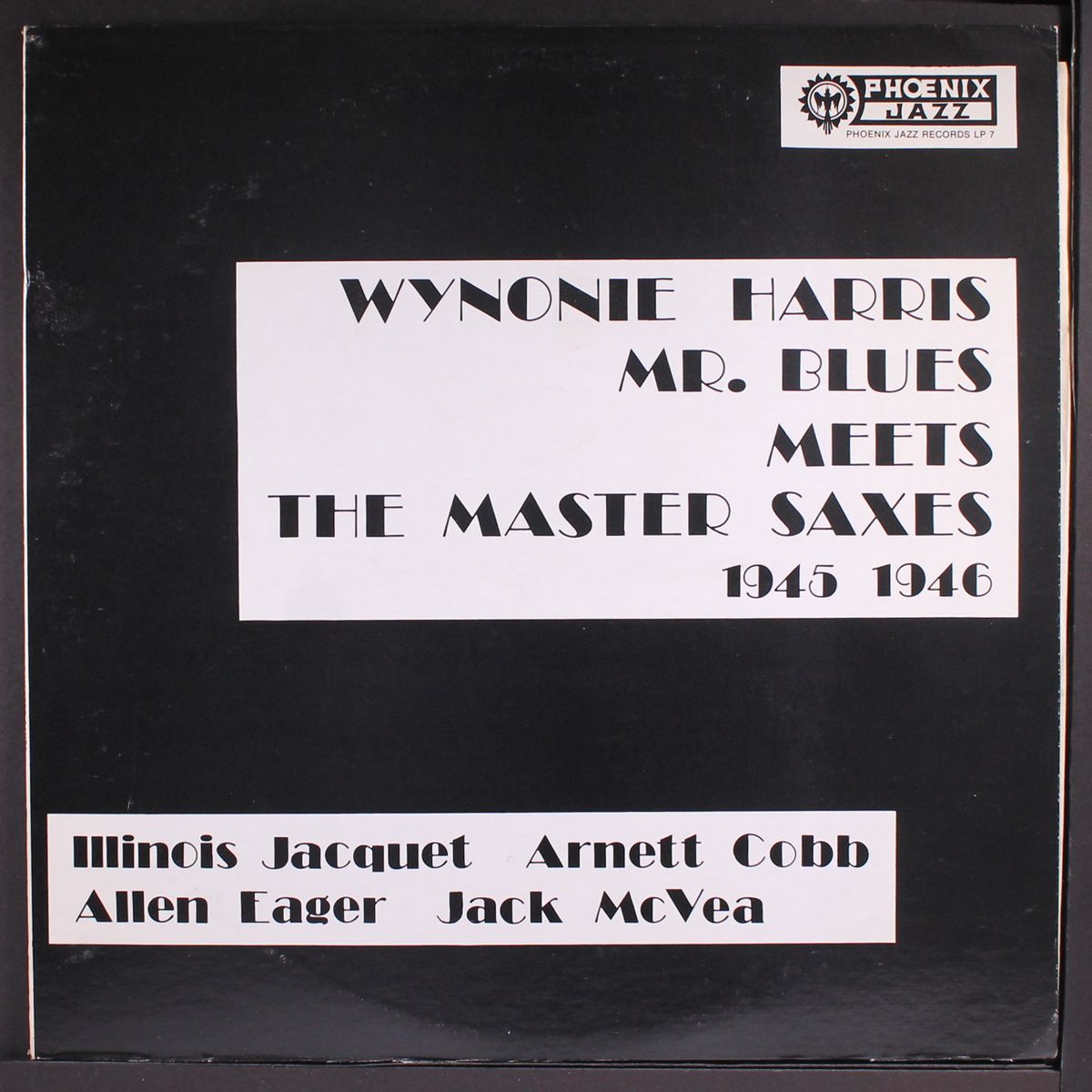 meets the master saxes by WYNONIE HARRIS
