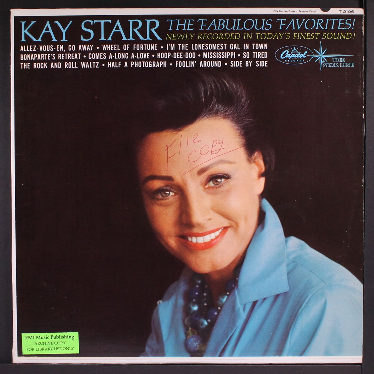 the fabulous favorites by KAY STARR