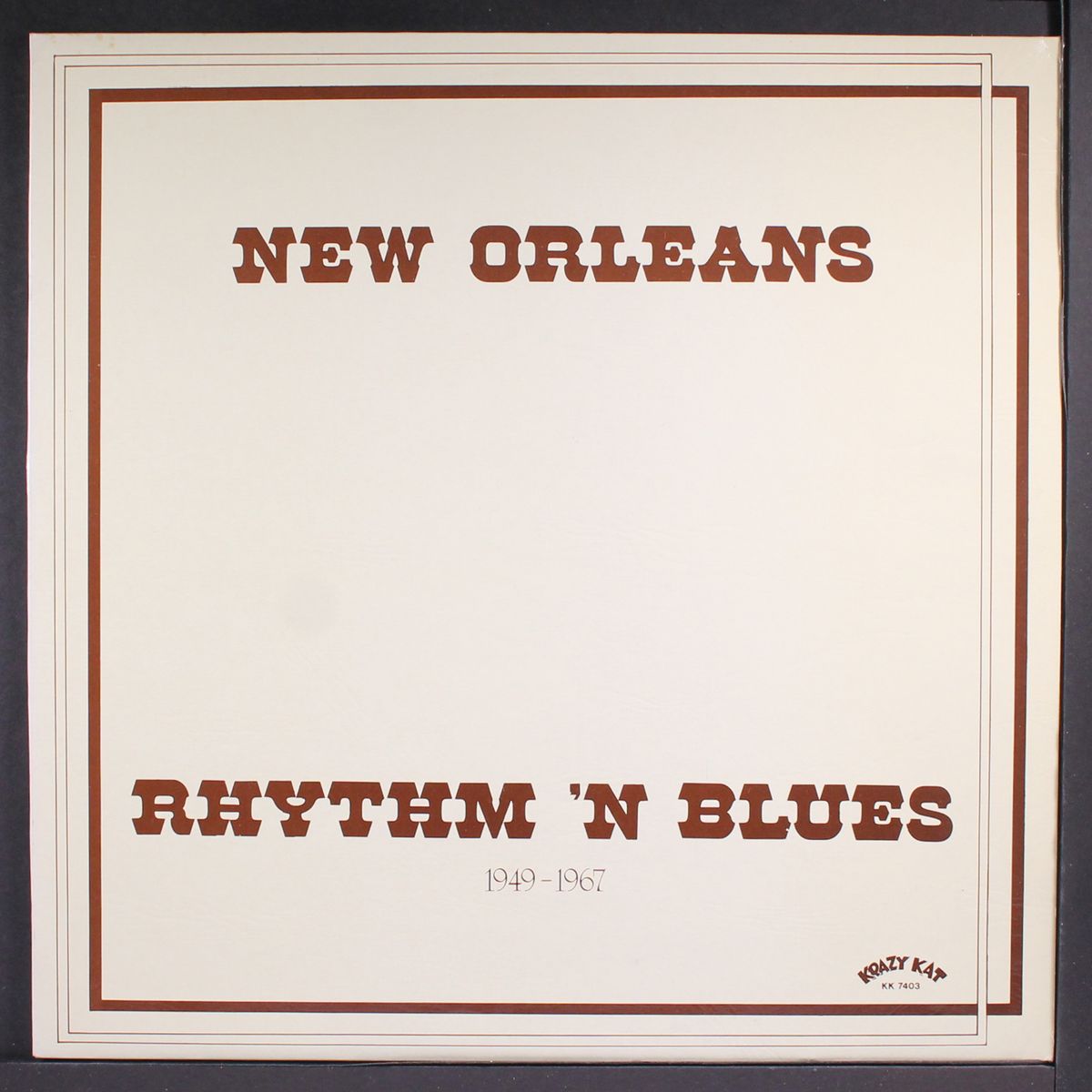 new orleans rhythm 'n blues, 1949-67 by VARIOUS