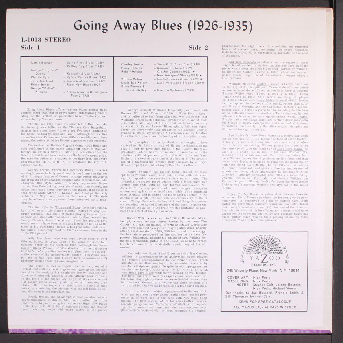 going away blues, 1926-1935 by VARIOUS