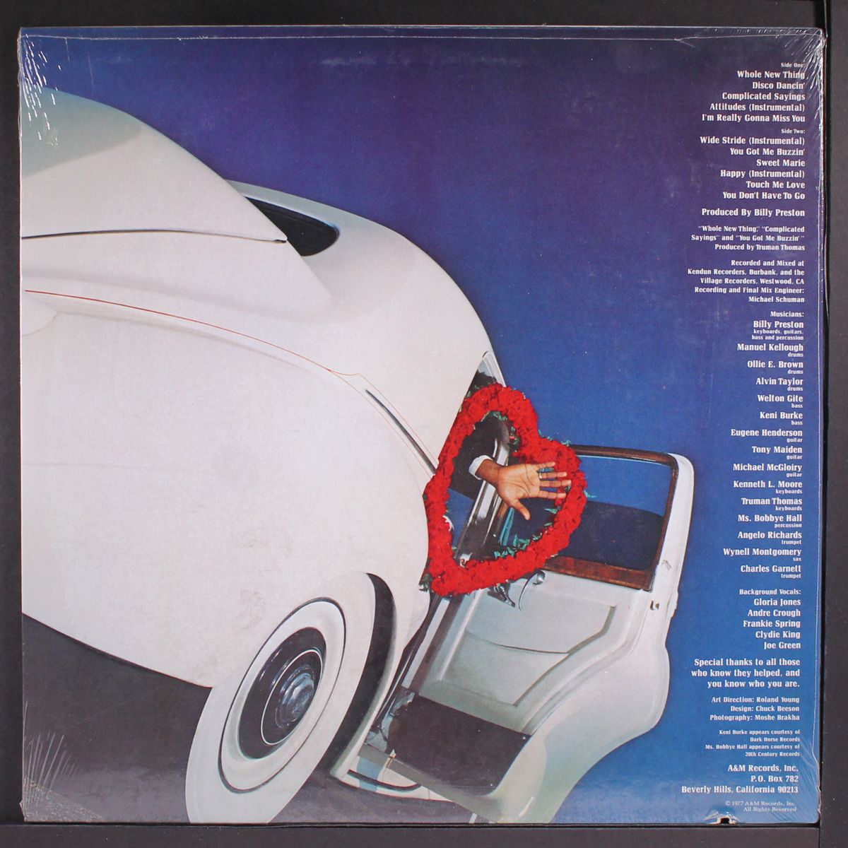 a whole new thing by BILLY PRESTON