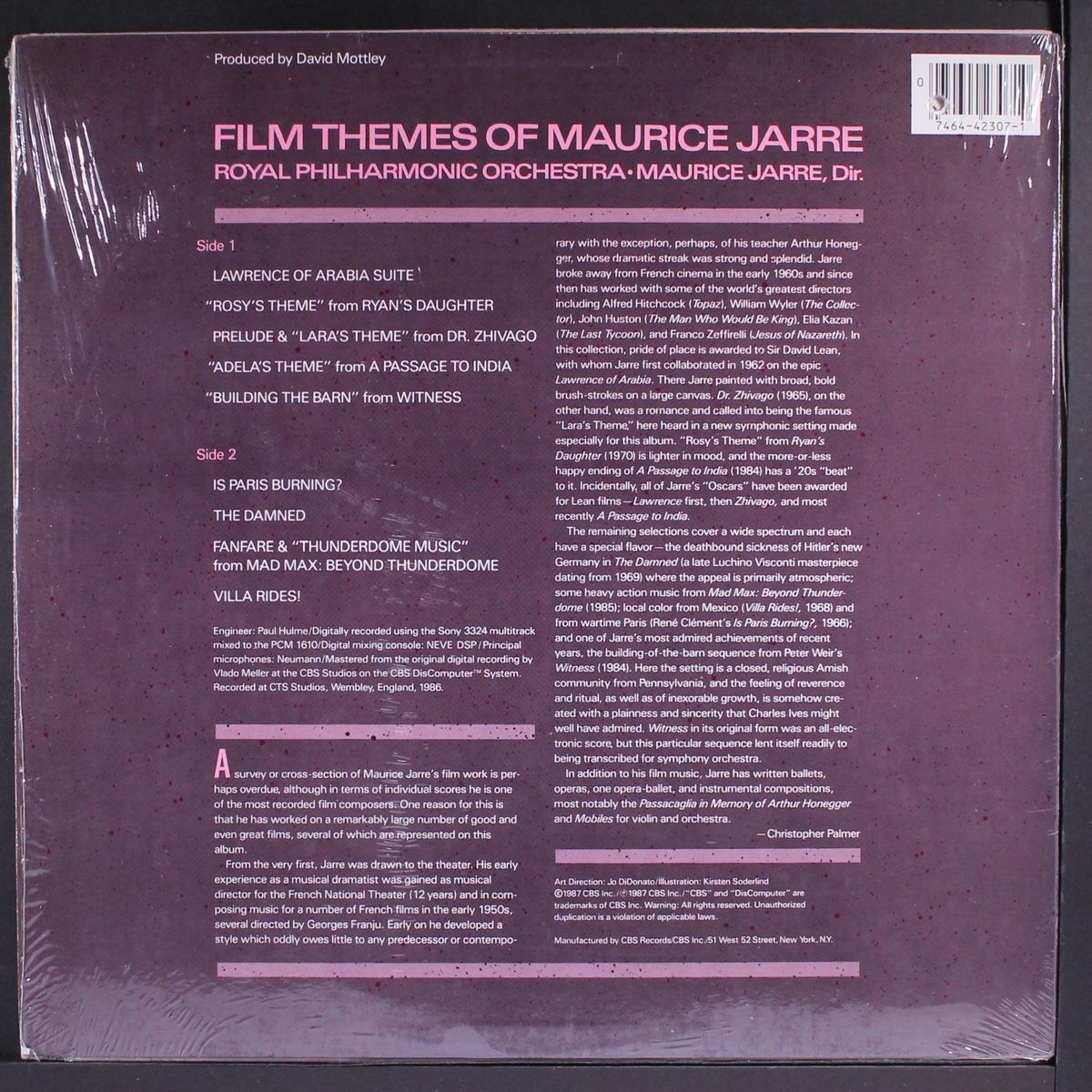 jarre by jarre by MAURICE JARRE