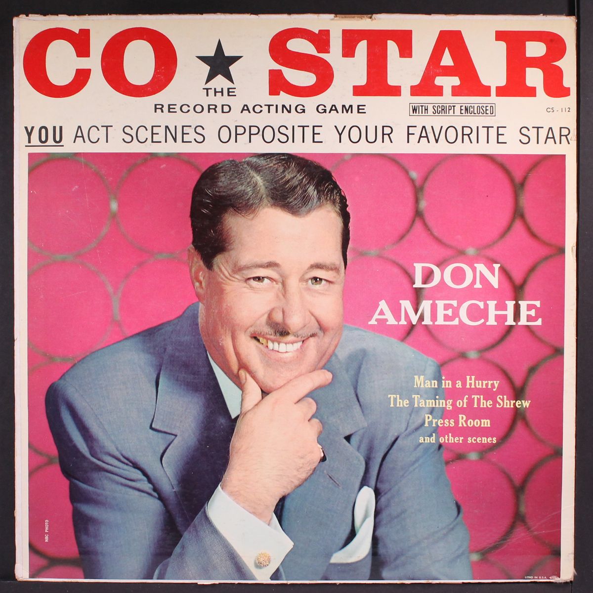 the record acting game by DON AMECHE