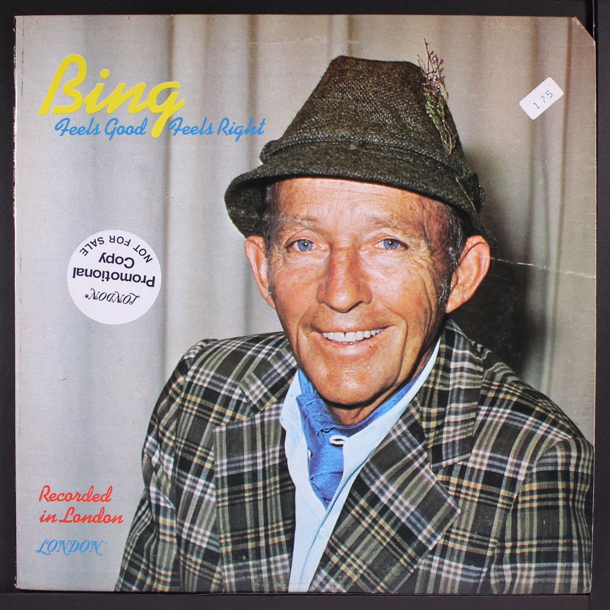 feels good feels right by BING CROSBY