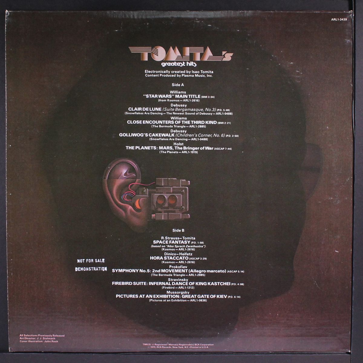 greatest hits by TOMITA