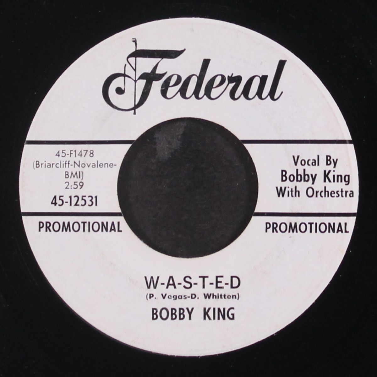 w-a-s-t-e-d / what a day, what a night by BOBBY KING