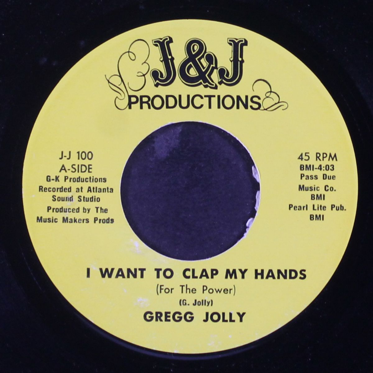 it's getting sweeter / i want to clap my hands by GREGG JOLLY