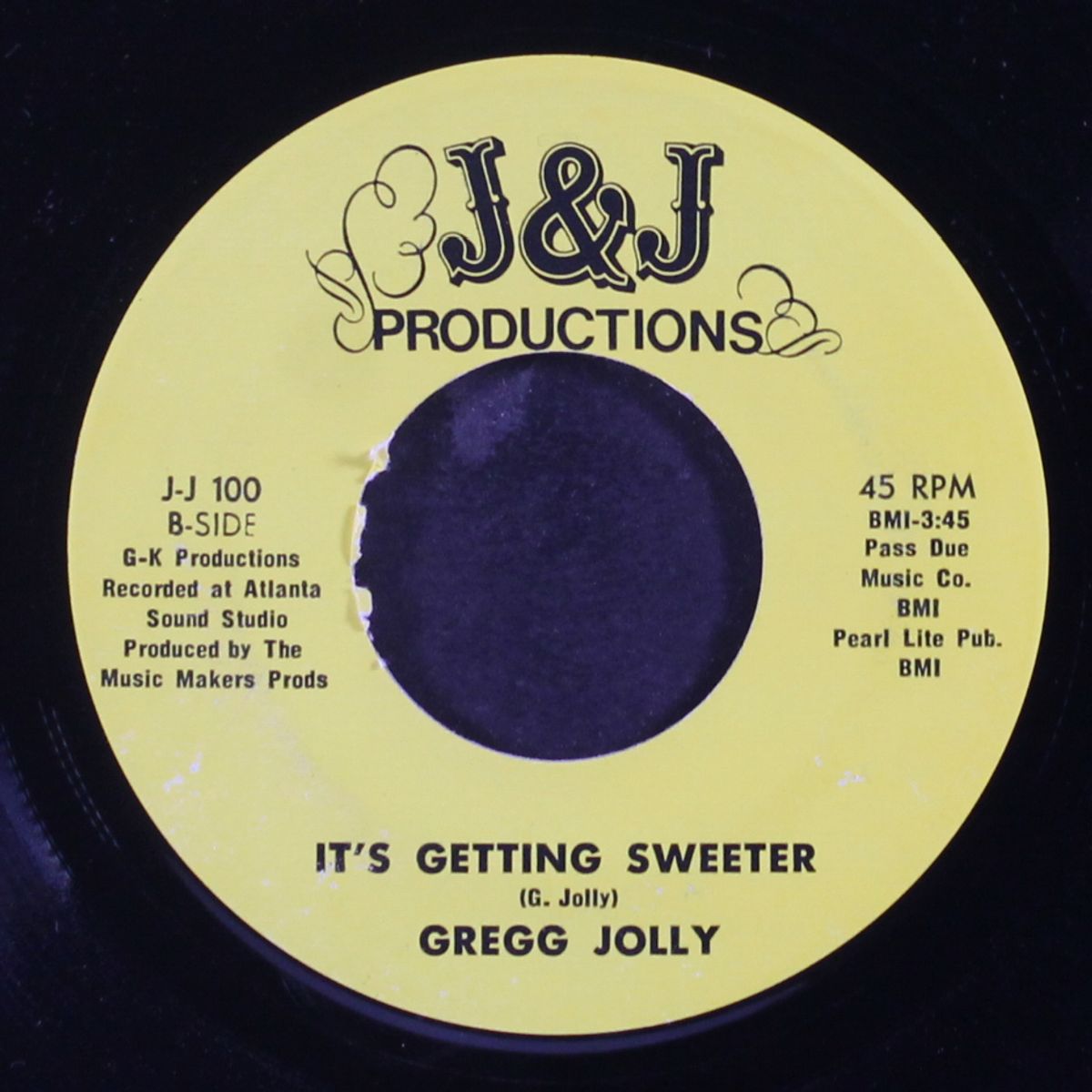 it's getting sweeter / i want to clap my hands by GREGG JOLLY
