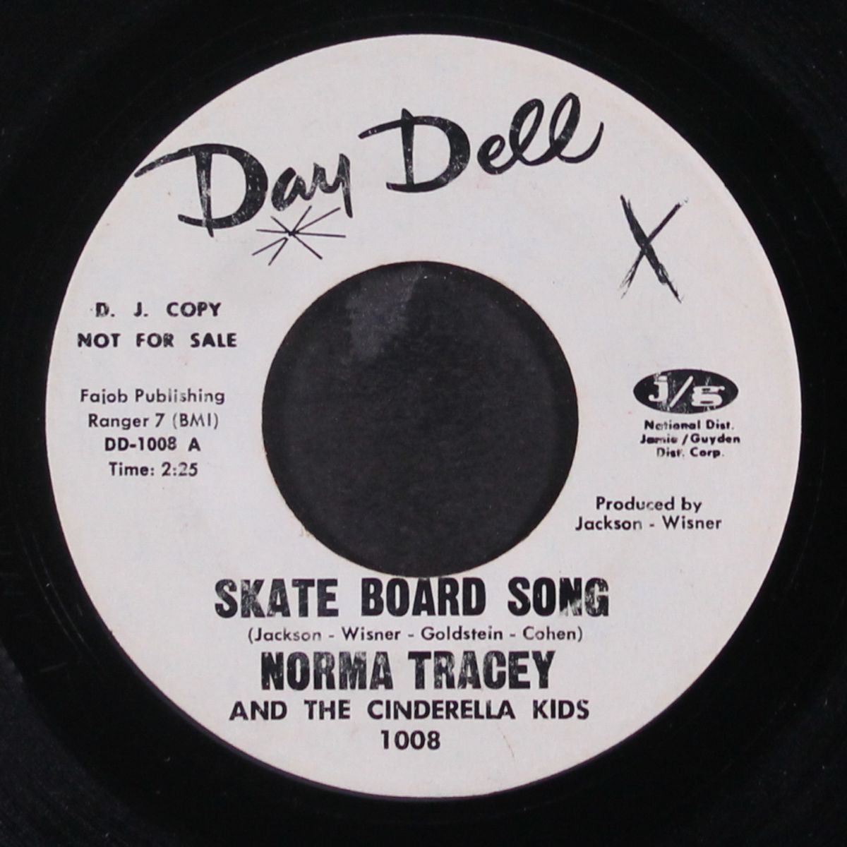 skate board song by NORMA TRACEY & CINDERELLA KIDS / BIG J.J.