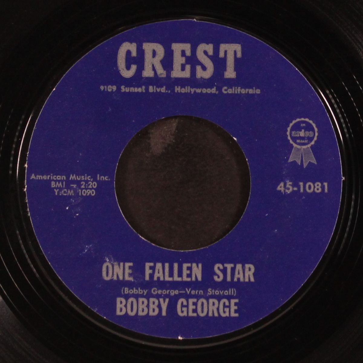 one fallen star / nickel or a dime by BOBBY GEORGE