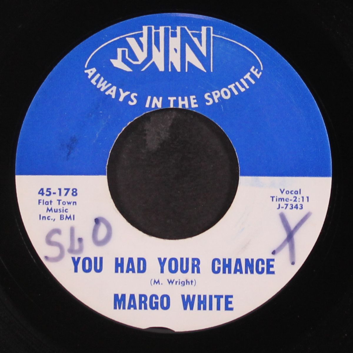 don't mess with my man / you had your chance by MARGO WHITE