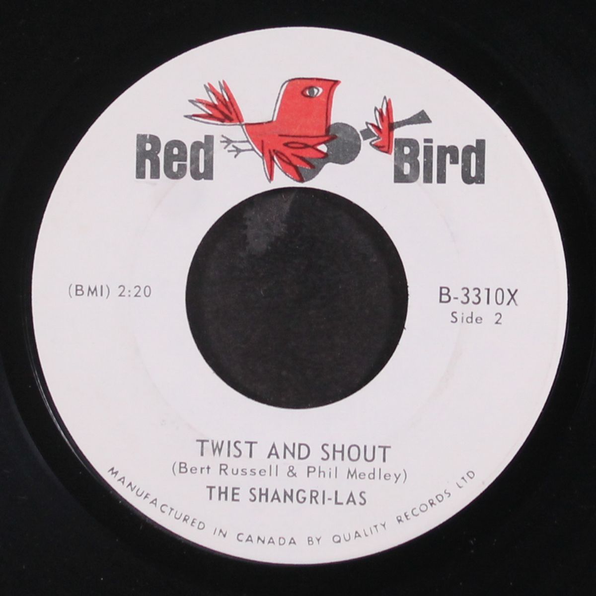 give him a great big kiss / twist and shout by SHANGRI-LAS