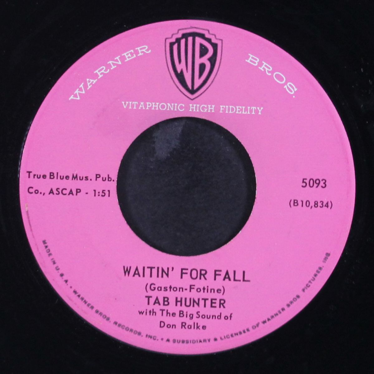 our love by TAB HUNTER