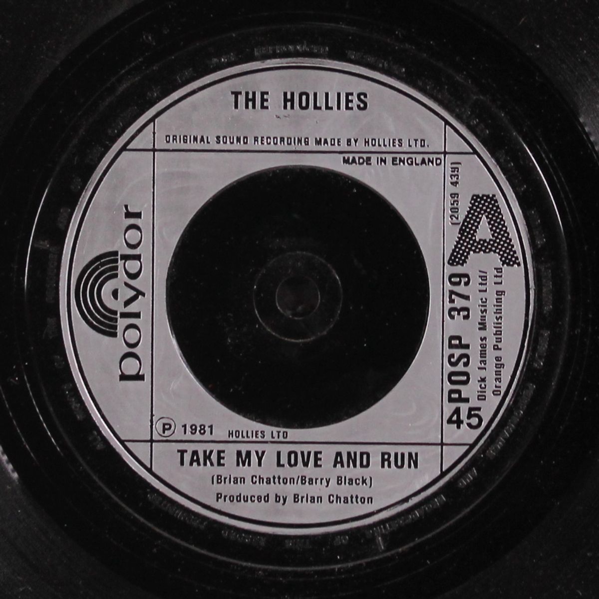 take my love and run by HOLLIES