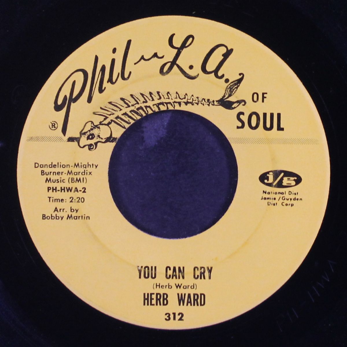 you can cry / wrong place at the wrong time by HERB WARD
