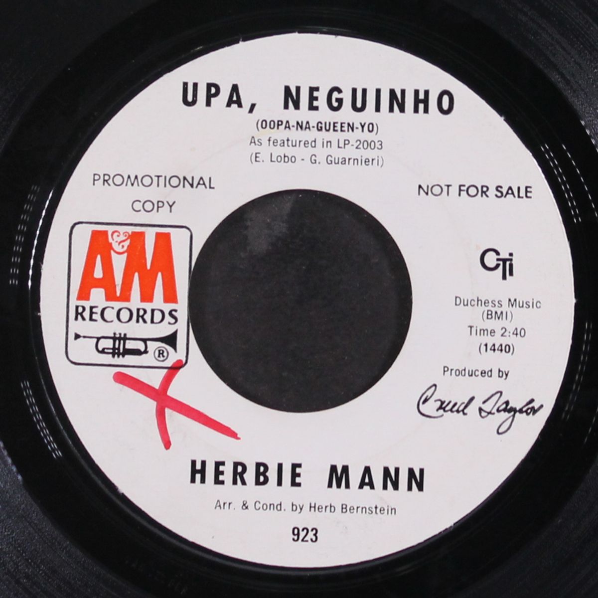 upa, neguinho / the letter by HERBIE MANN