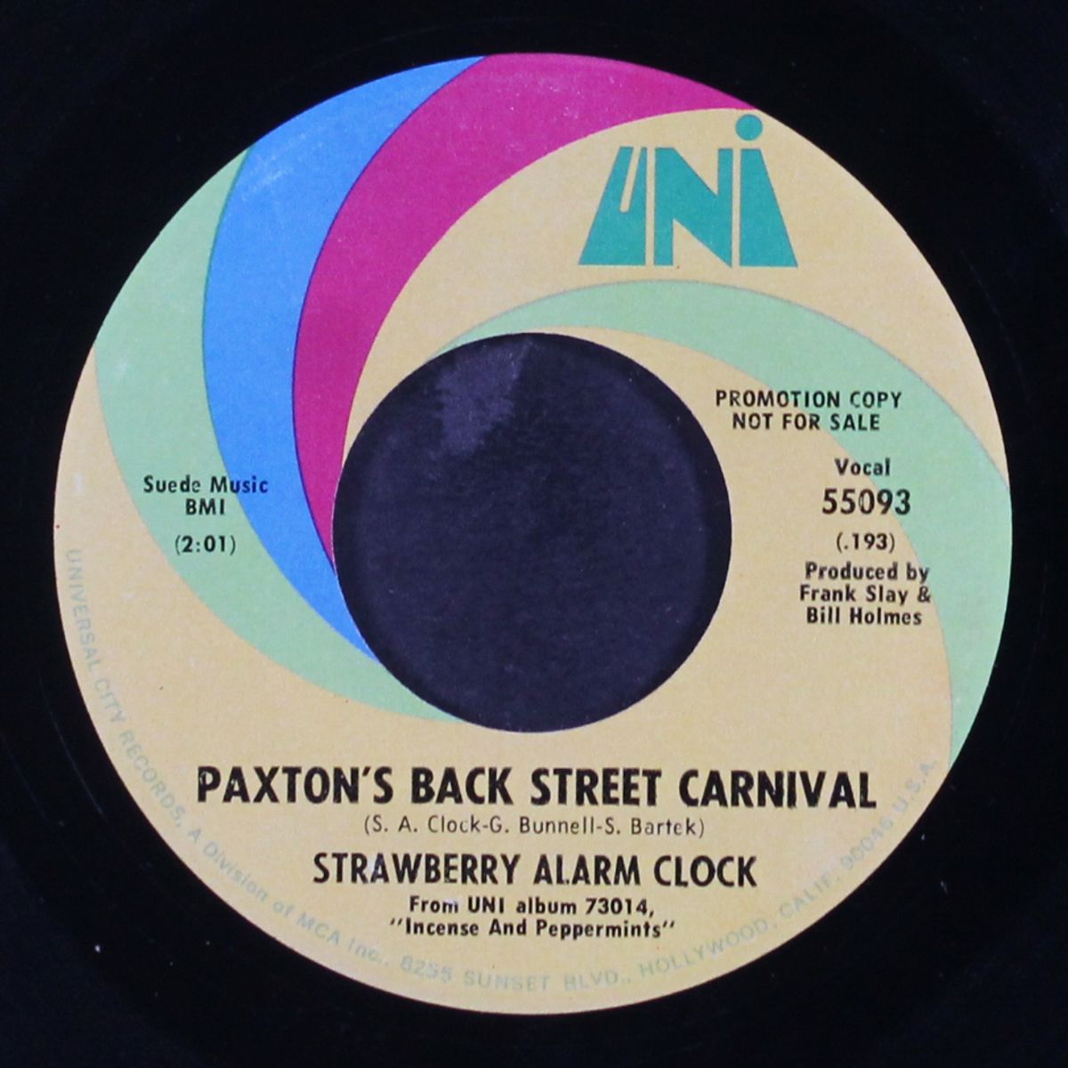 sea shell / paxton's back street carnival by STRAWBERRY ALARM CLOCK