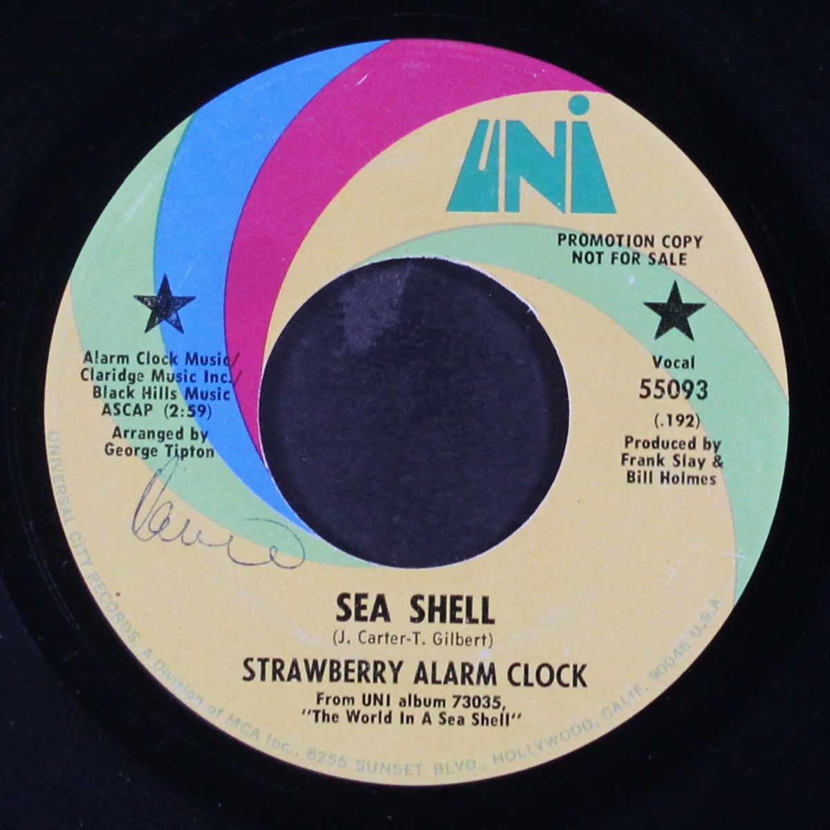 sea shell / paxton's back street carnival by STRAWBERRY ALARM CLOCK
