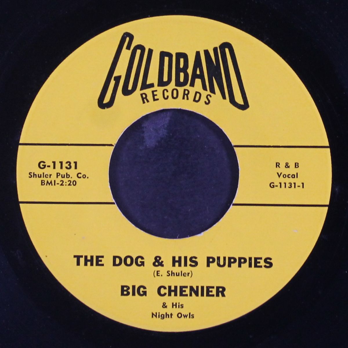 let me hold your hand / the dog & his puppies by BIG CHENIER