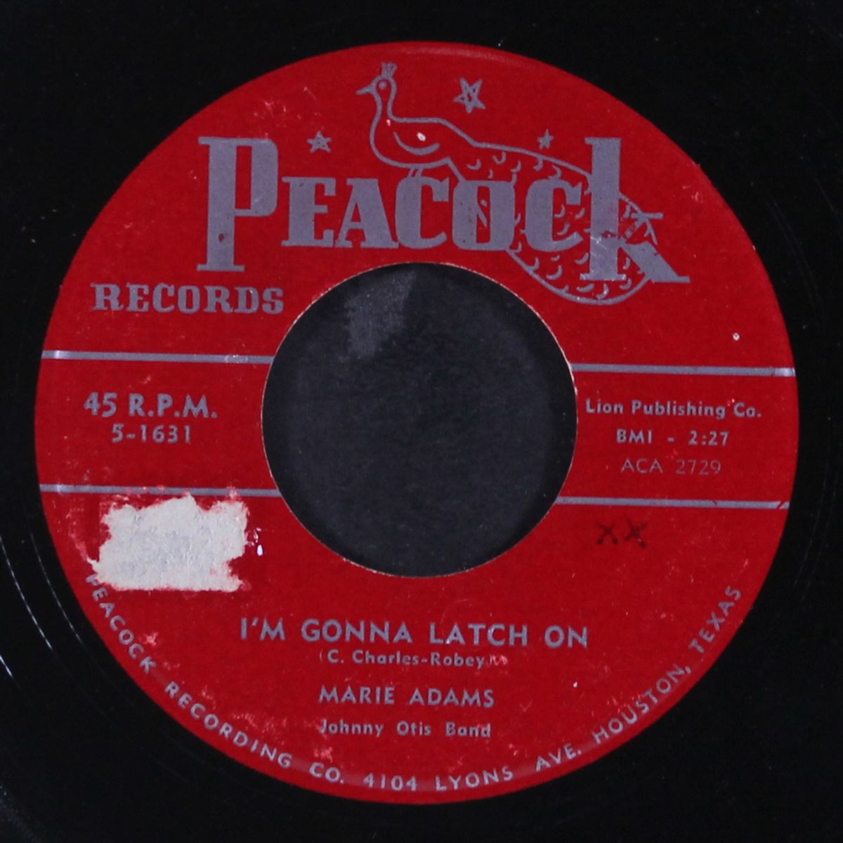you're gone from me / i'm gonna latch on by MARIE ADAMS